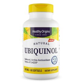 Healthy Origins, Ubiquinol Kaneka 100 mg, 60 softgel