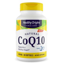 Healthy Origins, Koenzym Q10 Kaneka 200 mg, 30 softgel