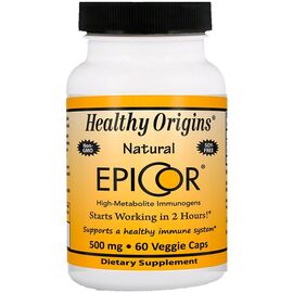 Healthy Origins Epicor 500 mg, 60 rostlinnych kapsli