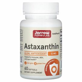 Jarrow Formulas, Astaxanthin, 12 mg, 60 softgel kapslí