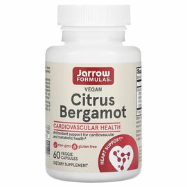 Jarrow Formulas, Citrus Bergamot, 500 mg, 60 veg.kapslí