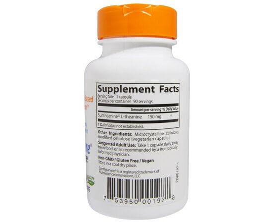 suntheanine,l theanin 150 mg, 90 kapsli
