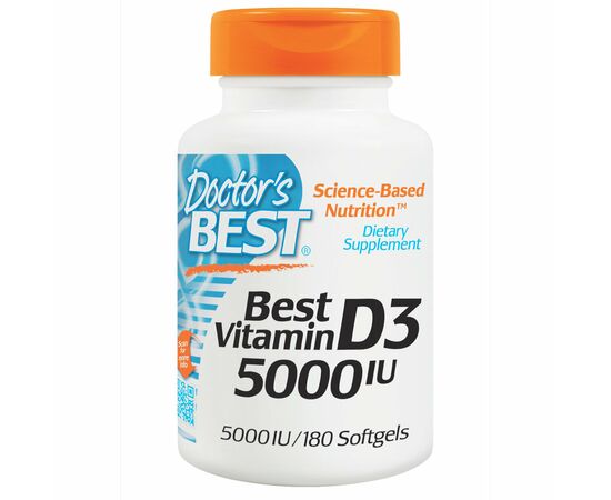 Vitamin D3 5000 IU 180 softgel