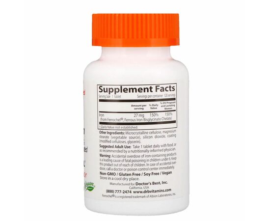 Iron Ferrochel 27 mg slozeni