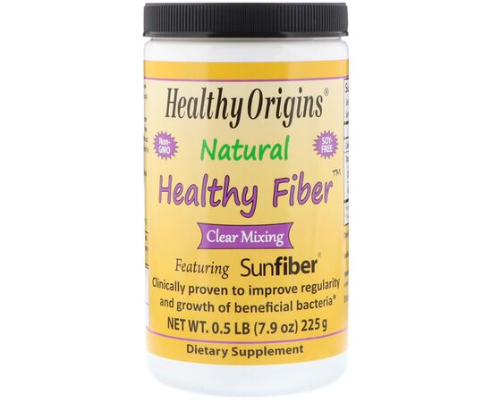 Healthy Origins, Natural Healthy Fiber, 225 g