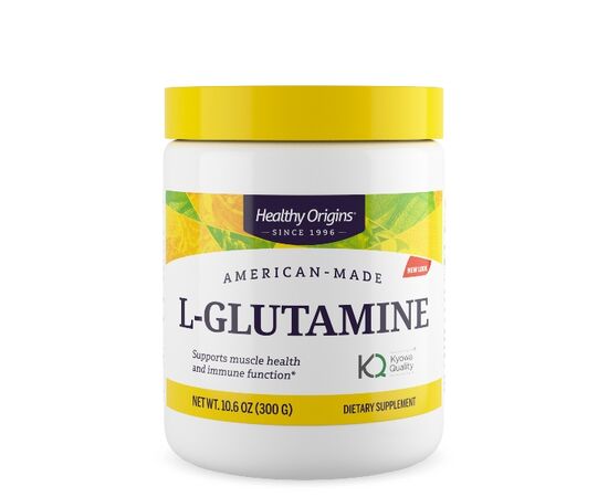 Healthy Origins L-Glutamine (Kyowa), čistý prášek, 300 g
