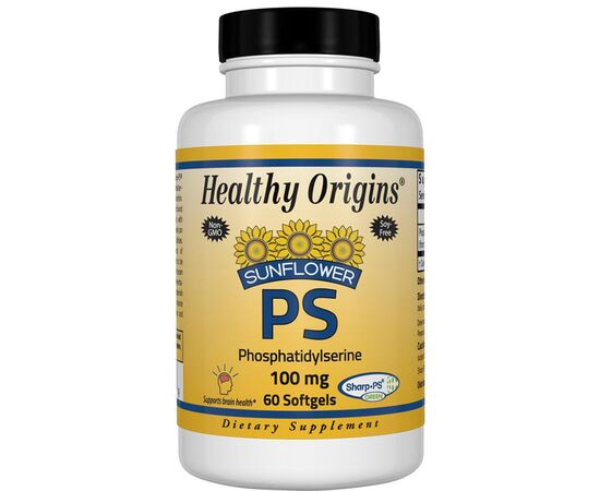 Sunflower phosphatidyl serine 100 mg, 60 softgel