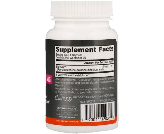 PQQ 10 mg 30 kapsli