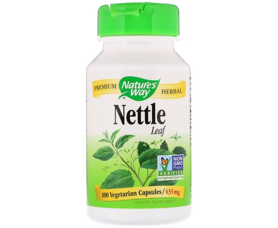 Nature's Way Nettle Leaf (kopřiva) 435 mg, 100 veg kapsli