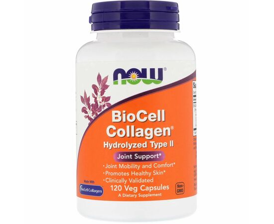 BioCell Collagen, hydrolyzovaný kolagen typu II, 120 veg.kapslí