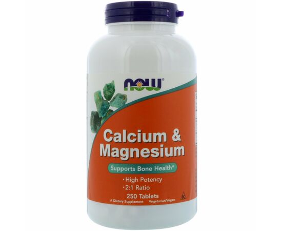 Now Foods Calcium & Magnesium, 120 tablet
