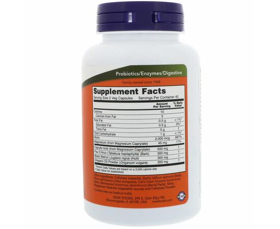 Candida Support, 90 veg kapslí, složení