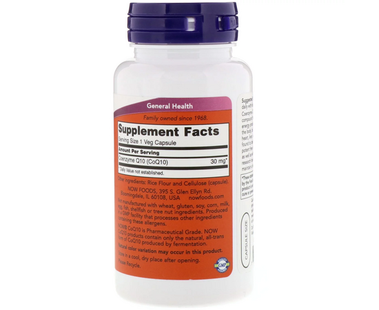 Koenzym Q10 30 mg slozeni