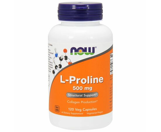 L-Proline 500 mg, 120 veg.caps