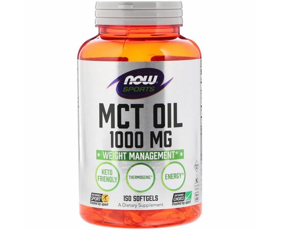 Now Foods MCT Oil 1000 mg, 150 softgel