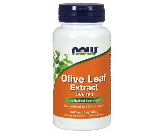 Now Foods Olive leaf extract 500 mg , 60 veg kapslí