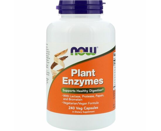 Now Foods Plant Enzymes (rostlinné enzymy) , 240 rostlinných kapslí