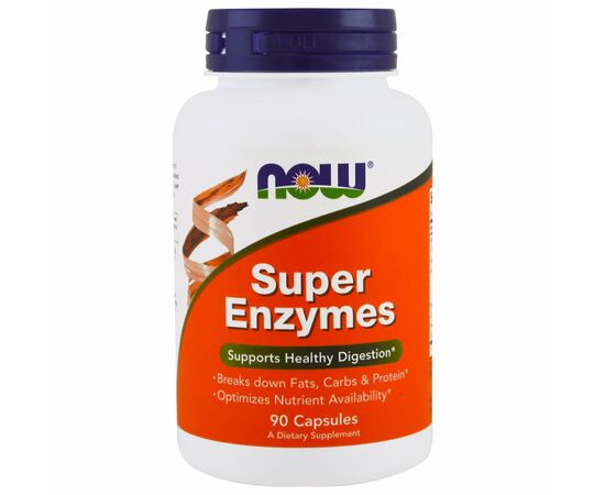 Now Foods Super Enzymes, 90 kapslí