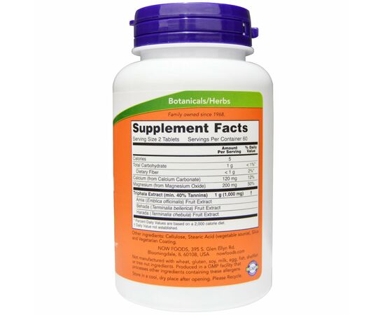 Triphala 500 mg slozeni