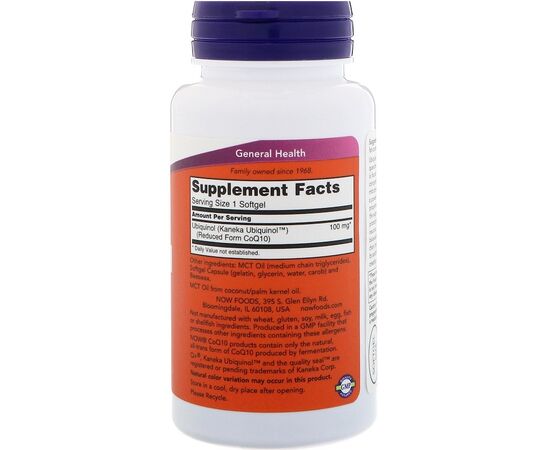 Ubiquinol Q10 slozeni