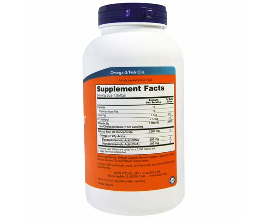 Omega 3 rybi olej + vitamin D