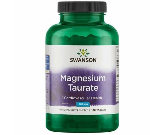 Swanson Magnesium Taurate 100 mg, 120 tablet