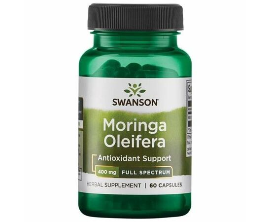 Swanson Moringa Oleifera 400 mg, 60 kapslí