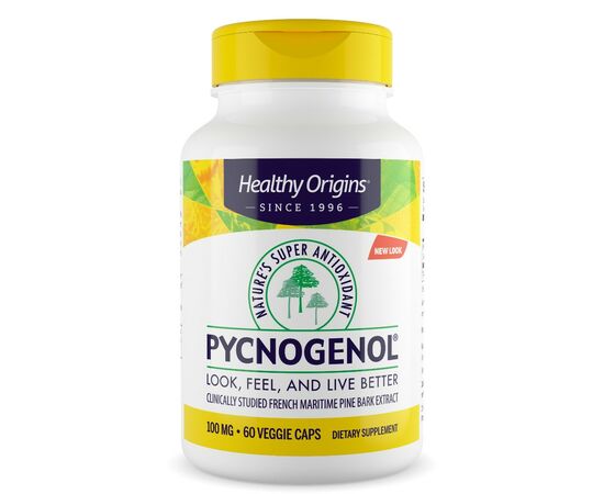 Healthy Origins Pycnogenol 100 mg, 60 rostlinných kapslí