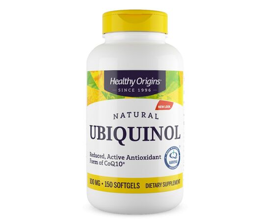 Healthy Origins, Ubiquinol Kaneka 100 mg, 150 softgel