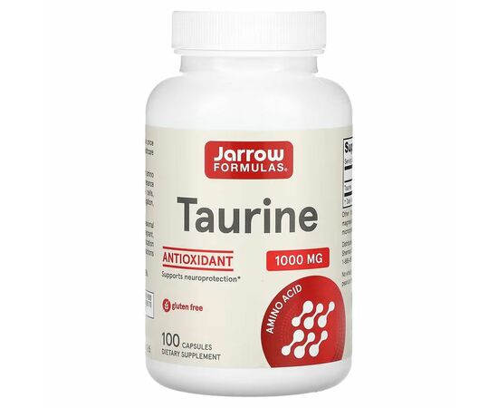 Jarrow Formulas, Taurin, 1 000 mg, 100 kapslí