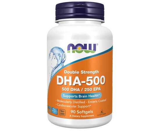Now Foods, DHA 500 mg / EPA 250 mg, 90 softgel kapslí