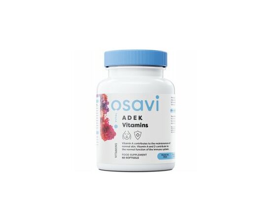 Osavi, Vitamíny ADEK, 60 softgel kapslí